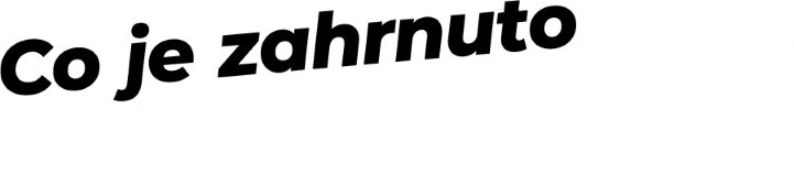 Co je zahrnuto v ceně pronájmu?